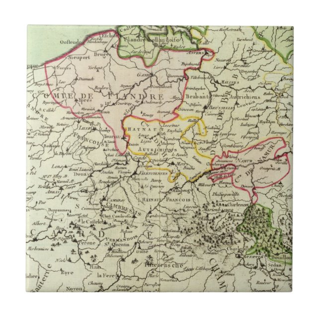 Azulejo Bélgica 3 (Frente)