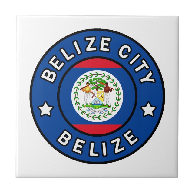 Azulejo Belice City Belice (Frente)