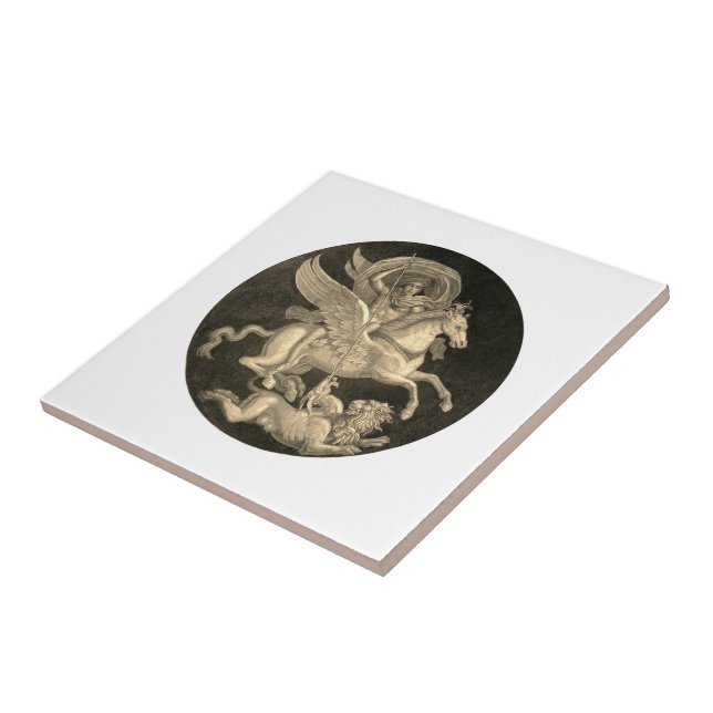 Azulejo Bellerophon on Pegasus (Lado)