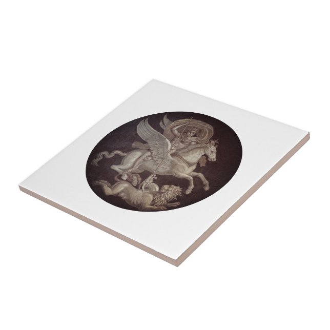 Azulejo Bellerophon on Pegasus (Lado)