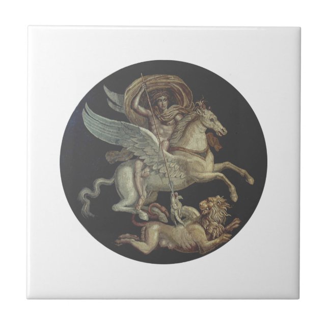 Azulejo Bellerophon on Pegasus (Frente)