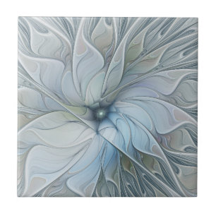 Azulejo Belleza elegante arte abstracto fractal moderno fl