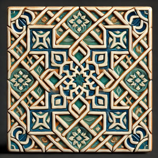 Azulejo Belleza imperfecta - Arte geométrico