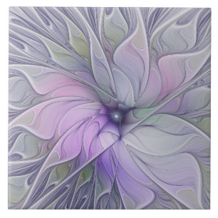 Azulejo Belleza impresionante Arte abstracto fractal moder