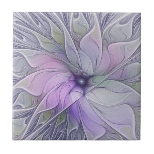 Azulejo Belleza impresionante Arte abstracto fractal moder