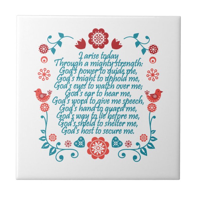 Azulejo Bendición de 12 (Frente)