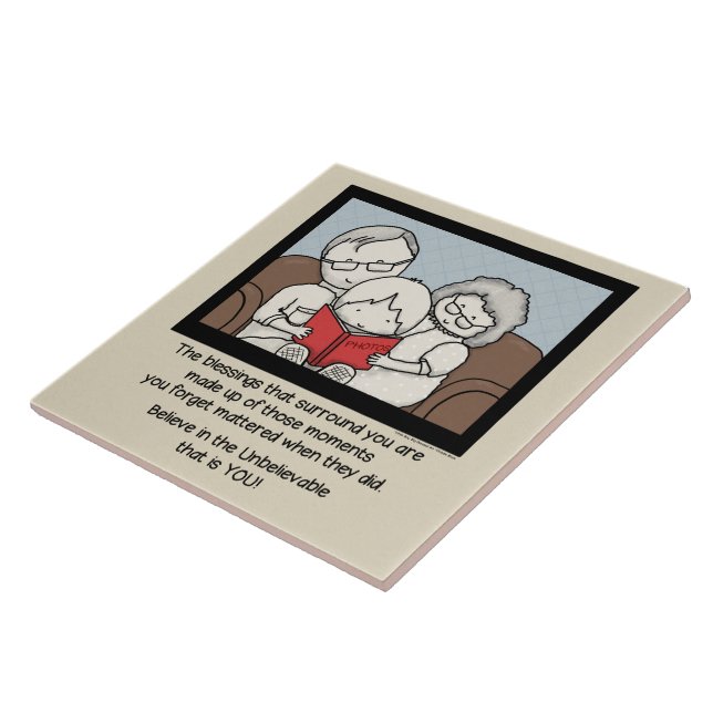 Azulejo Bendiciones te rodean (Lado)