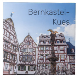 Azulejo Bernkastel-Kues Histórico Facades Alemania Souveni