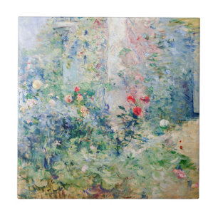 Azulejo Berthe Morisot - El jardín en Bougival