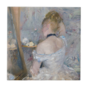 Azulejo Berthe Morisot - Mujer en su tocador