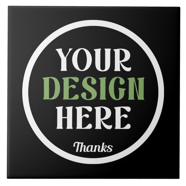 Azulejo beso de hershey®, único, elegante y minimalista, p (Frente)