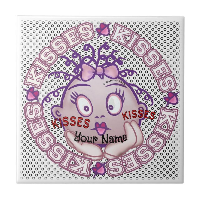 Azulejo Besos Cara (Frente)