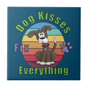 Azulejo Besos de perro arreglan todo