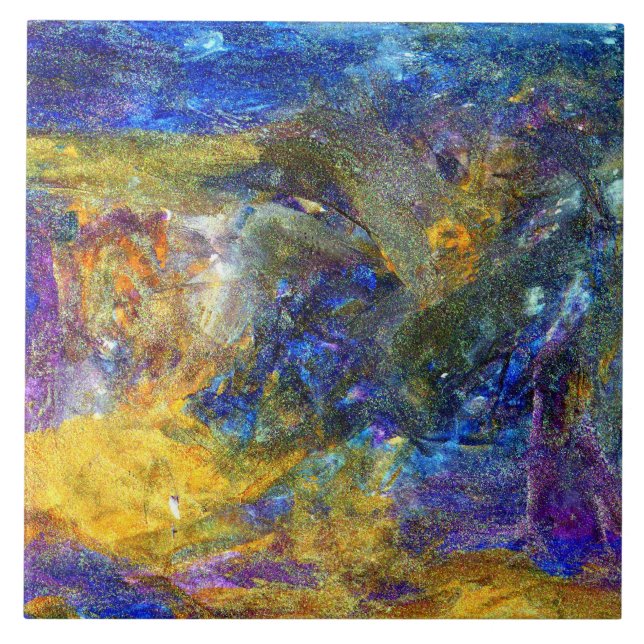 Azulejo Bestia Azul en ejecución (Frente)