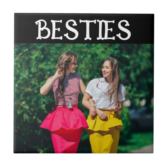 AZULEJO BESTIES BEST FRIENDS PHOTO  (Frente)