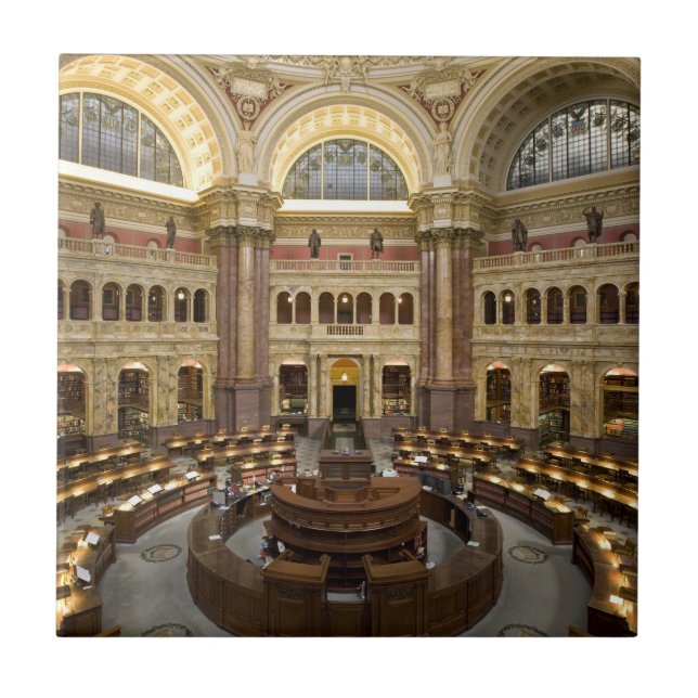 Azulejo Biblioteca del Congreso (Frente)