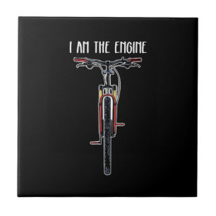 Azulejo Bicicleta Divertida Yo Soy El Motor