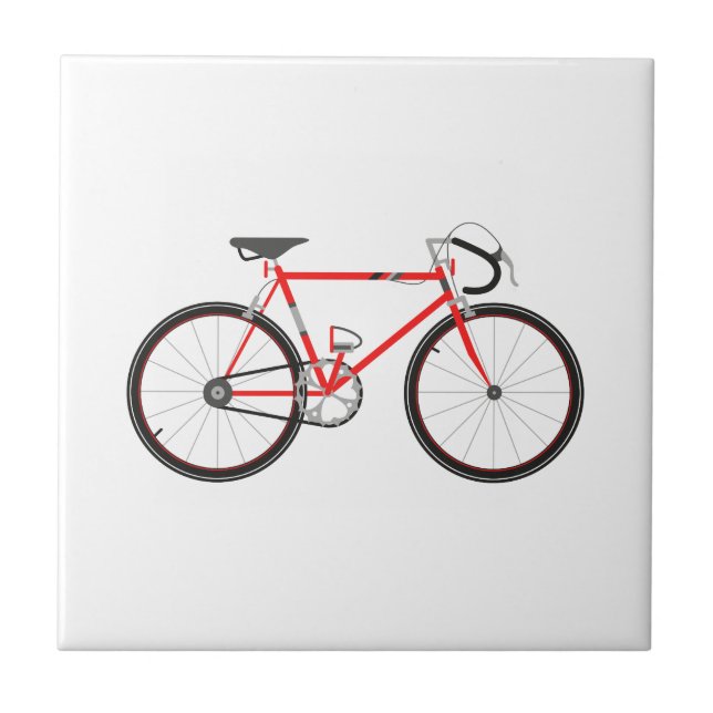 Azulejo Bicicleta Red Road (Frente)