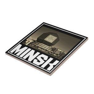 Azulejo Bielorrusia Minsk Architecture Cityscape П и т к а