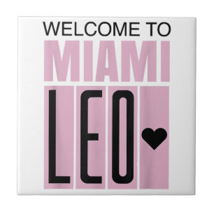Azulejo Bienvenido a Miami Leo 10 - GOAT