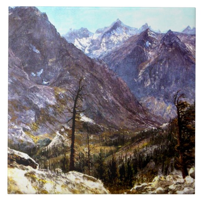 Azulejo Bierstadt - Estes Park, Colorado, (Frente)