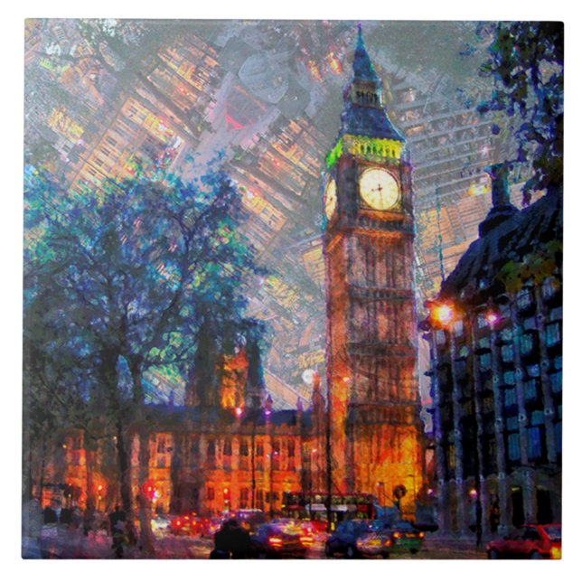 Azulejo Big Ben Londres (Frente)