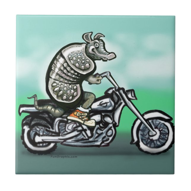 Azulejo Biker Club Dillo (Frente)