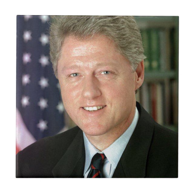 Azulejo Bill Clinton (Frente)