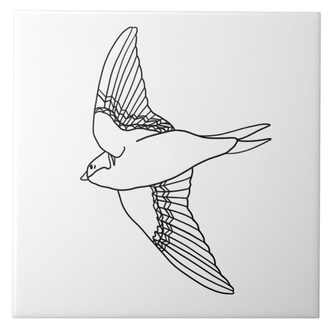 Azulejo Bird (Frente)