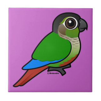 Azulejo Birdorable Conure Verde-cheeked