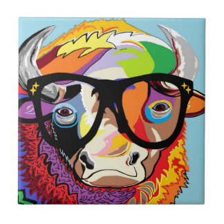 Azulejo Bisonte "búfalo " del inconformista