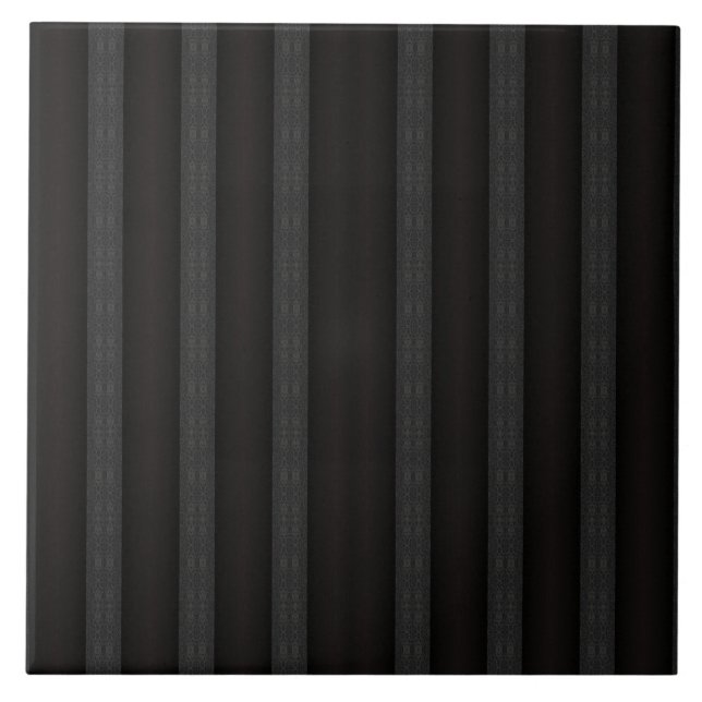 Azulejo Black Geometric Pattern – Modern Minimalist Design (Frente)