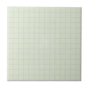 Azulejo Blanco Fresco y Patrón de Cuadros Lila Retro