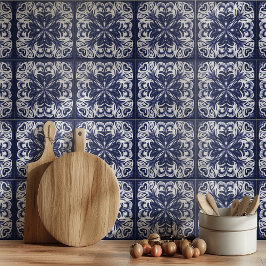 Azulejo blanco índigo