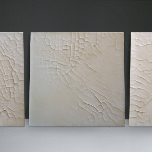 Azulejo Blanco Minimalista con Revestimiento Falso