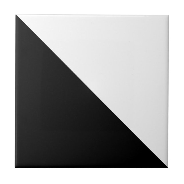 Azulejo Blanco y negro (Frente)