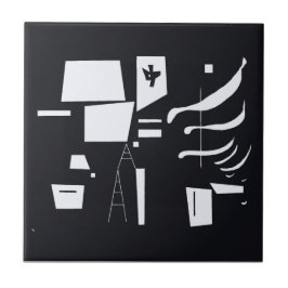 Azulejo Blanquecino y duro - Kandinsky