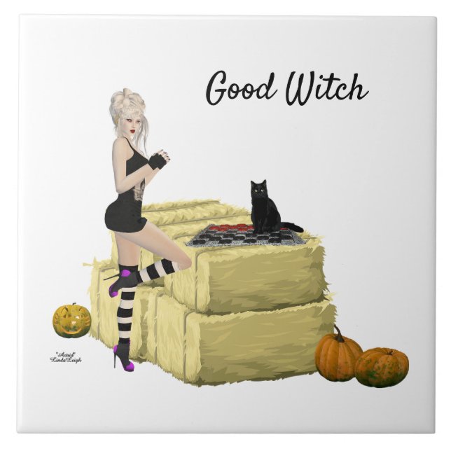 Azulejo Blona Pin Up Chica Tile Cerámico (Frente)