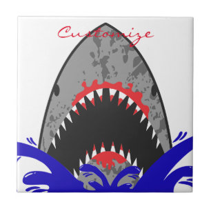 Azulejo Bloody Shark Jaws Thunder_Cove