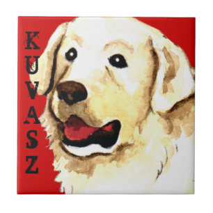 Azulejo Bloque de color Kuvasz