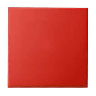 Azulejo Bloque de color - Rojo