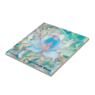 Azulejo Blossom azul Pastel