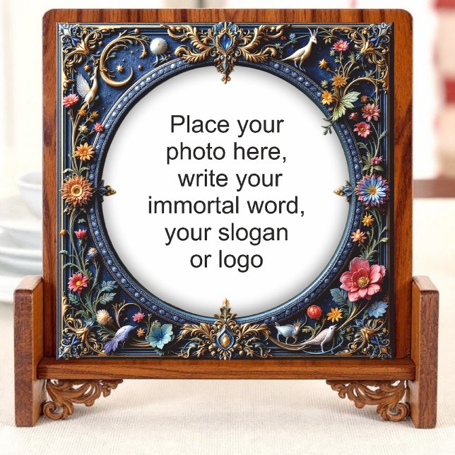 Azulejo Blossom & Bird Ceramic Frame Tile (Subido por el creador)