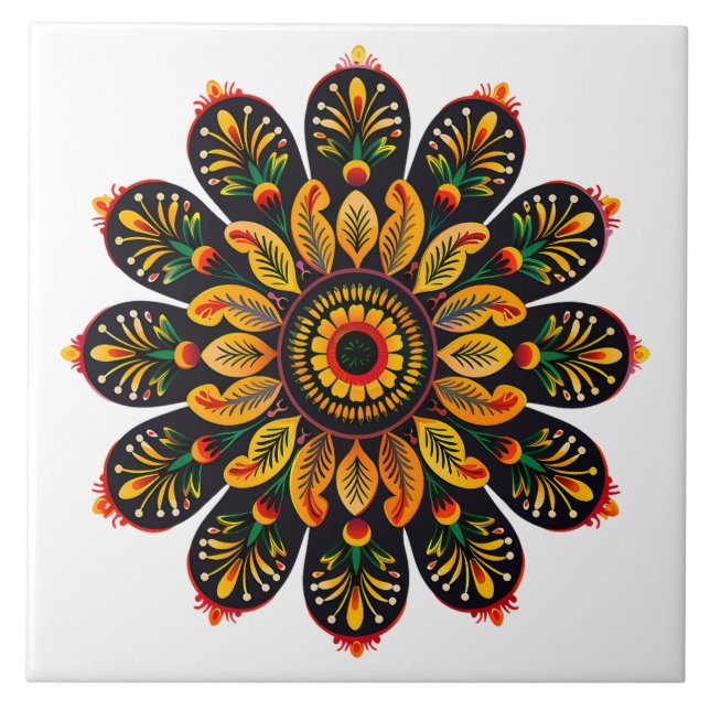 Azulejo Blossom Burst Ceramic Tile (Frente)