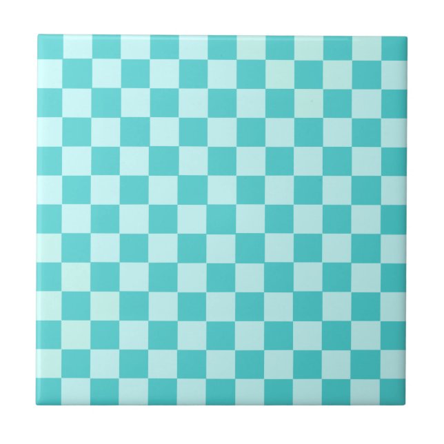 Azulejo Blue Combination Classic Checkerboard de STaylor (Frente)