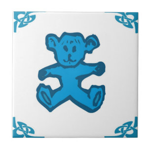 Azulejo Blue Dutch Teddy Bear