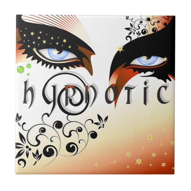 Azulejo Blue Eyes Fashion Make Up (Frente)