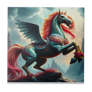 AZULEJO BLUE HORSE