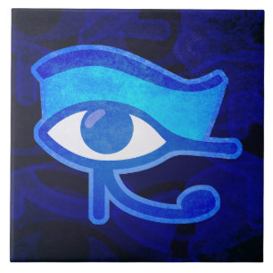 Azulejo Blue Horus Oye Ceramic Tile
