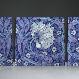 Azulejo Blue Pimpernel Sin Costuras 1/2 William Mo